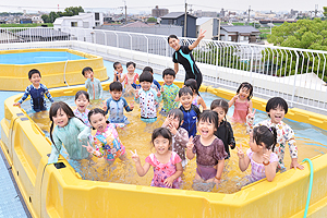 水あそび