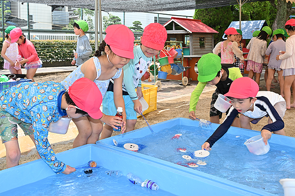 水あそび